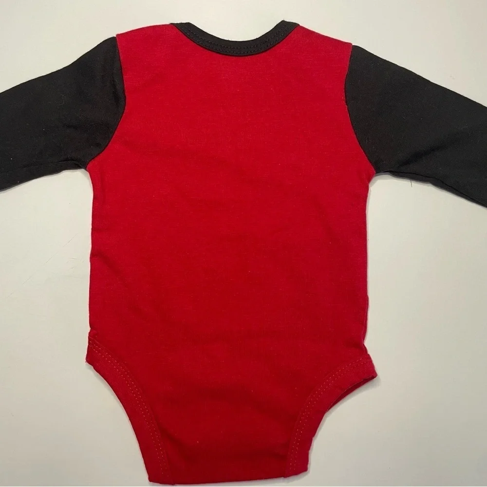 Baby Glam red black newborn